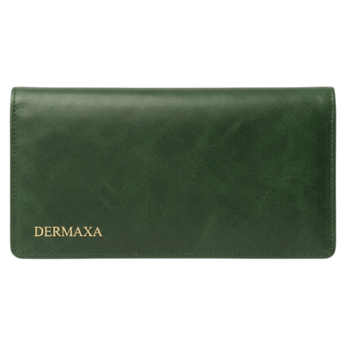 Dermaxa™ Executive Long Leather Wallet for Men | Multi-Card & Document Holder
