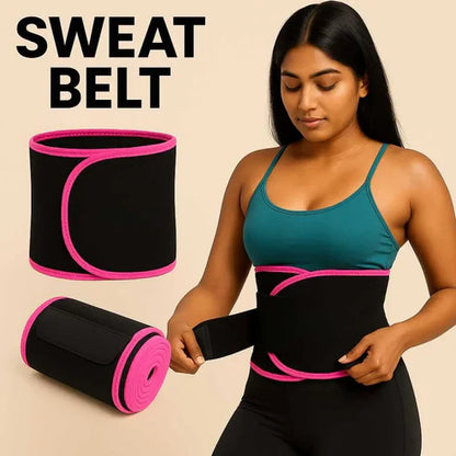 Adjustable Waist Trimmer Belt for Belly Fat & Back Support